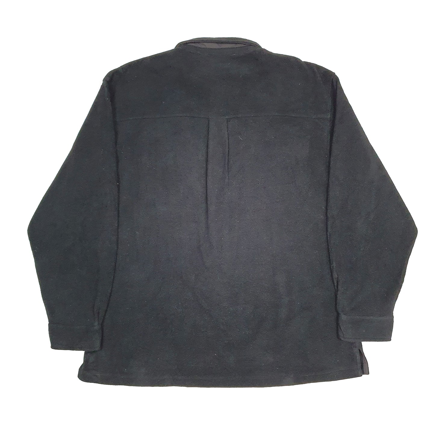 LL Bean Quarter Zip Fleece XL Black