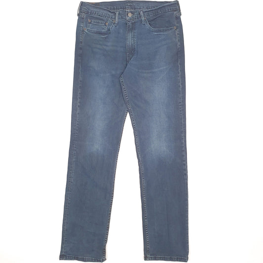 Levis 514 Straight Fit Jeans W35 L34 Blue