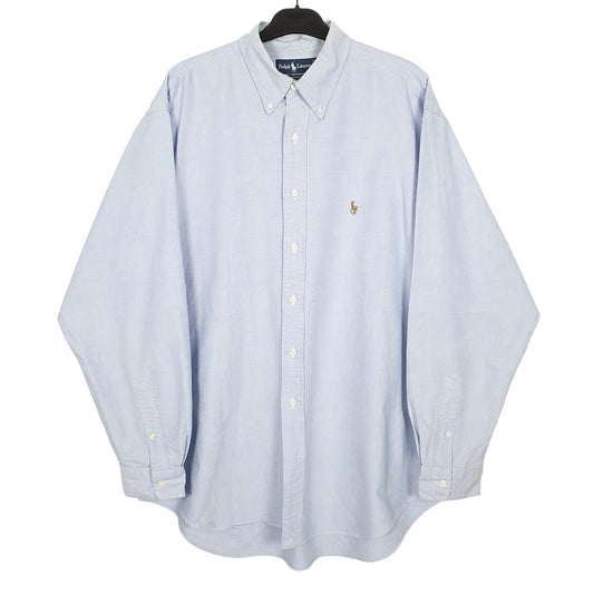 Ralph Lauren Long Sleeve Yarmouth Fit Shirt Blue