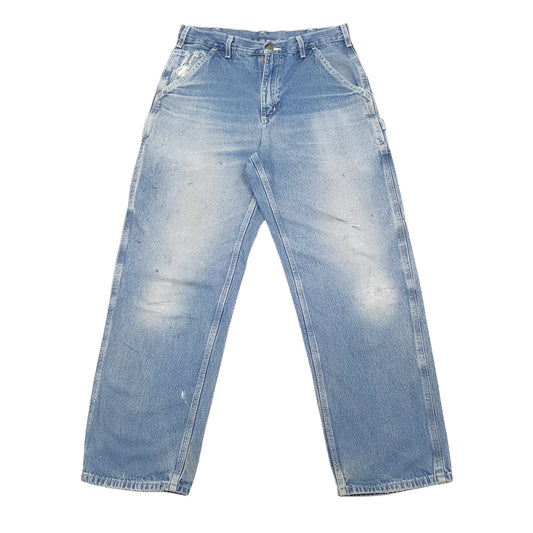 Carhartt Carpenter Loose Fit Jeans W32 L30 Blue