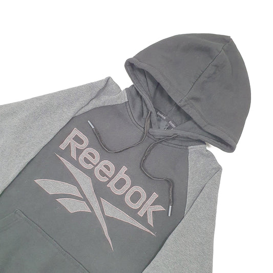 Reebok Spellout Hoodie S Black