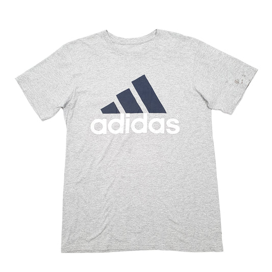 Adidas Short Sleeve T Shirt Grey