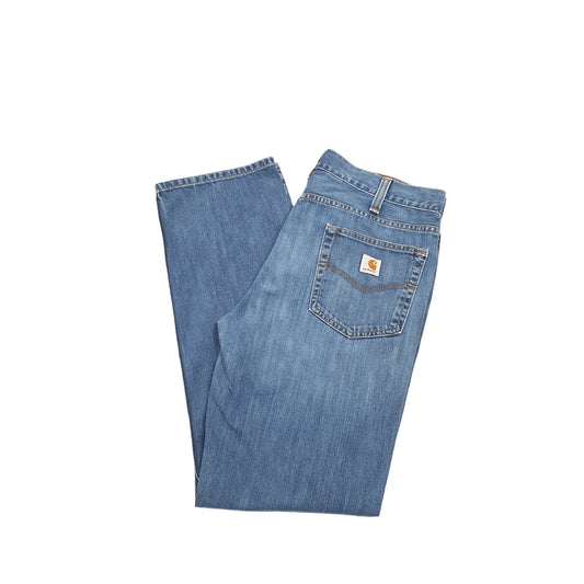Carhartt Casual Straight Fit Jeans W36 L31 Blue