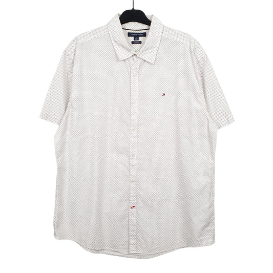 White Tommy Hilfiger Short Sleeve Shirt