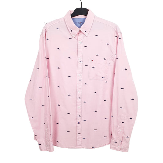 Pink Tommy Hilfiger Long Sleeve Shirt