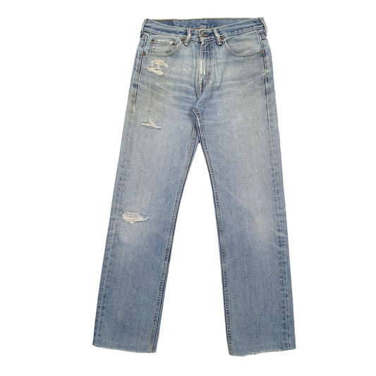 Levis 505 Regular Fit Jeans W30 L32 Blue