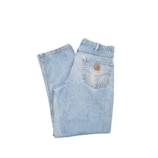 Carhartt Casual Regular Fit Relaxed Jeans W34 L29 Blue