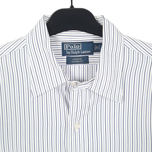 Mens White Ralph Lauren Long Sleeve Shirt