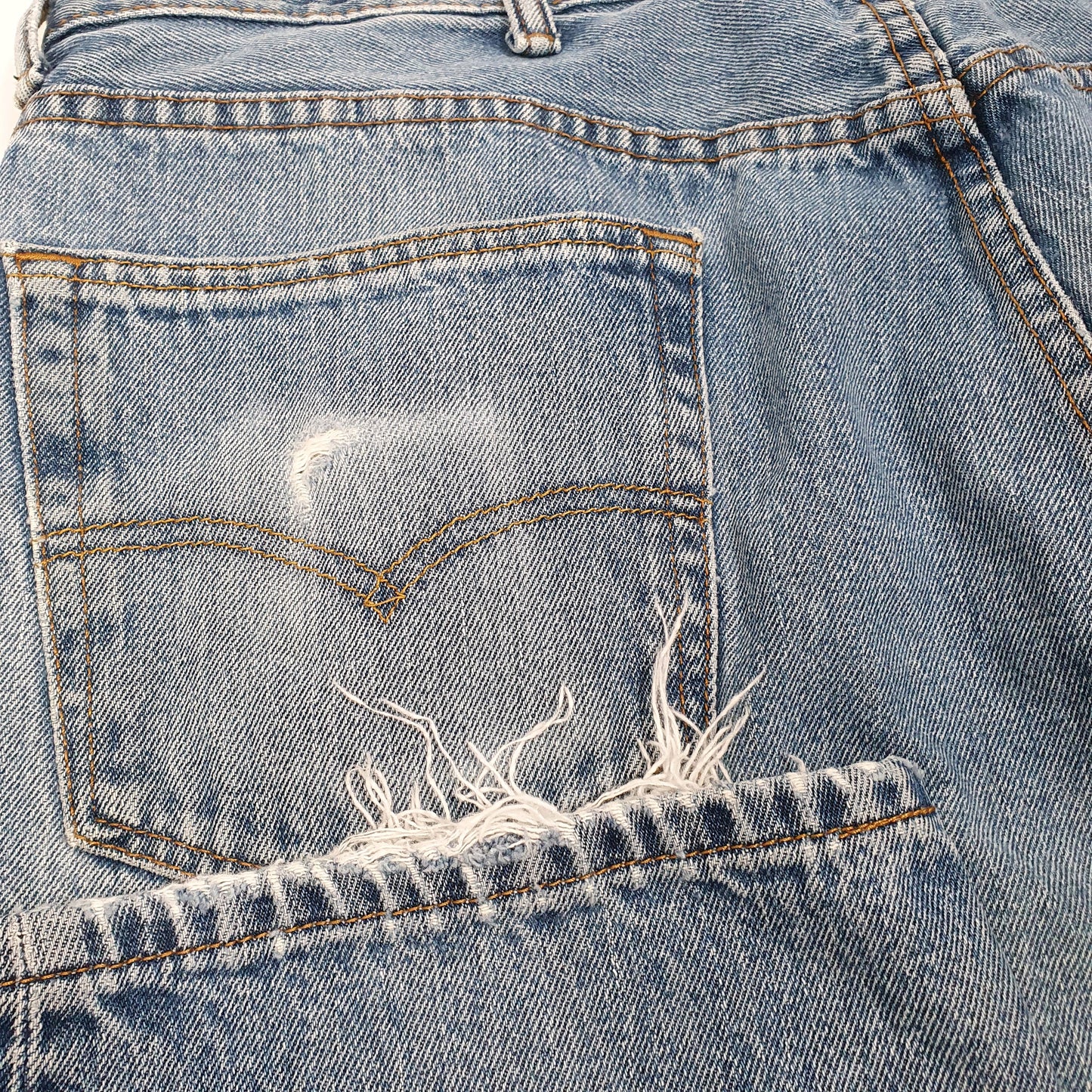 Levis 550 Relaxed Fit Jeans W40 L30 Blue