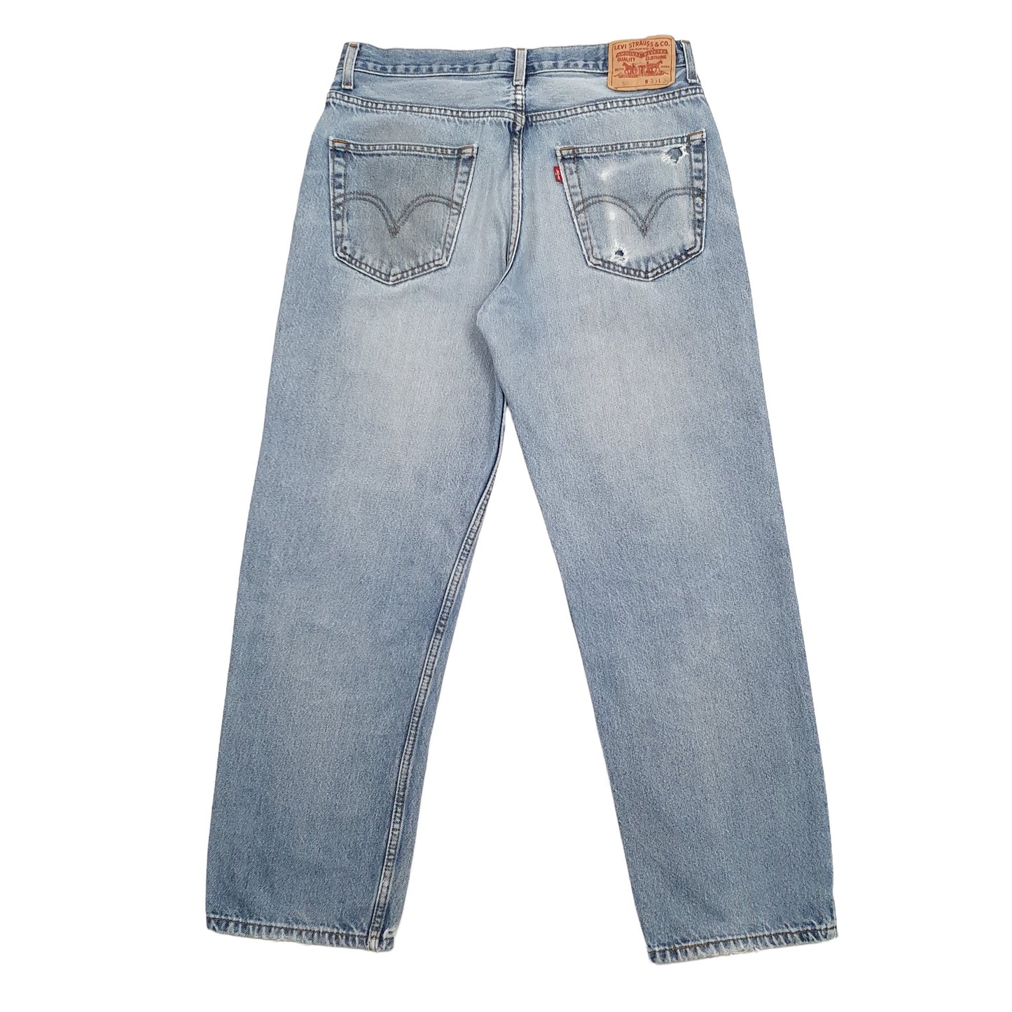 Levis 550 Relaxed Fit Jeans W33 L30 Blue