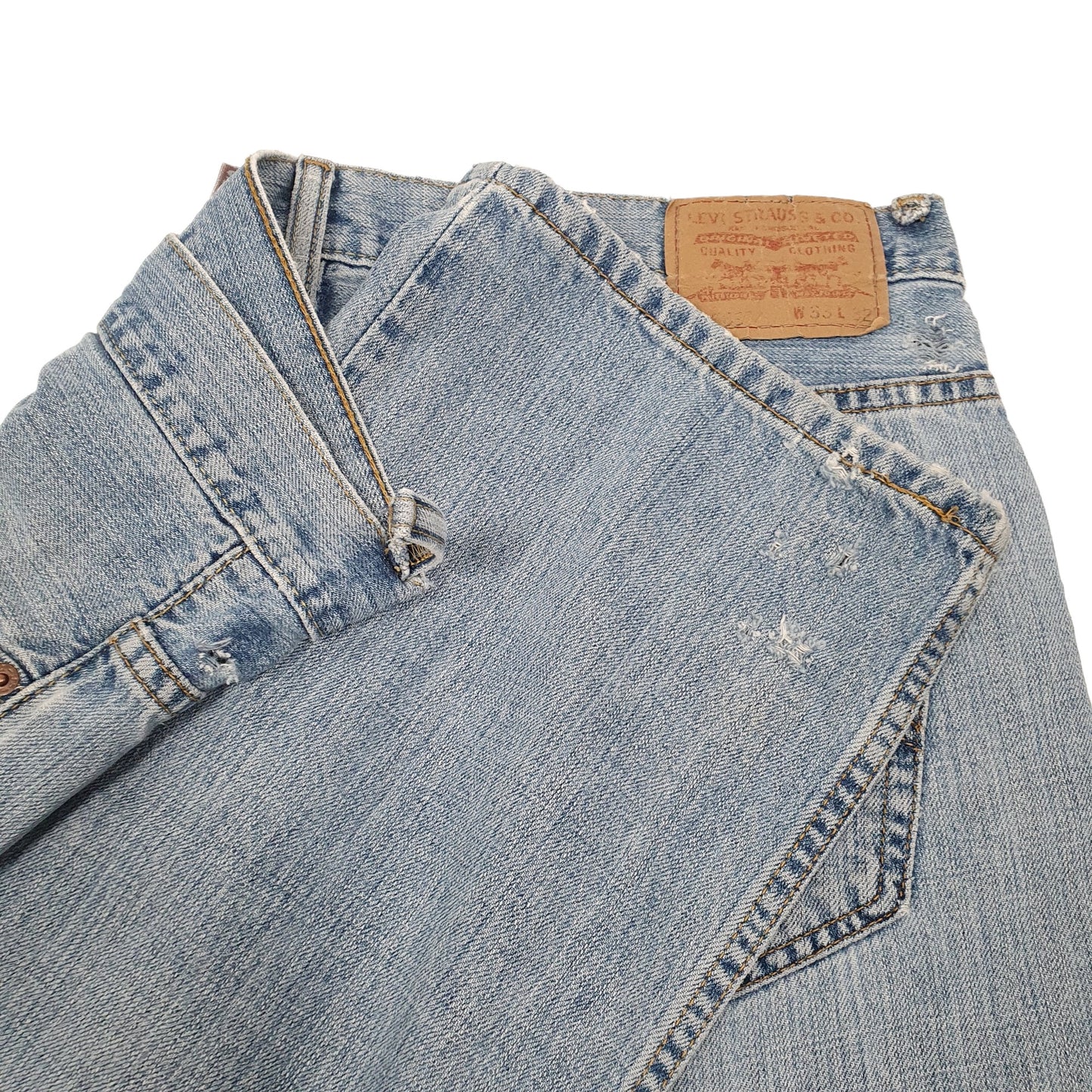 Levis 569 Loose Fit Jeans W34 L31 Blue