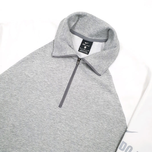 Nike Dri Fit Quarter Zip M Grey