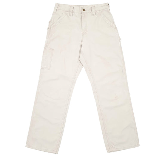 Carhartt Carpenter Loose Fit Jeans W30 L30 Beige