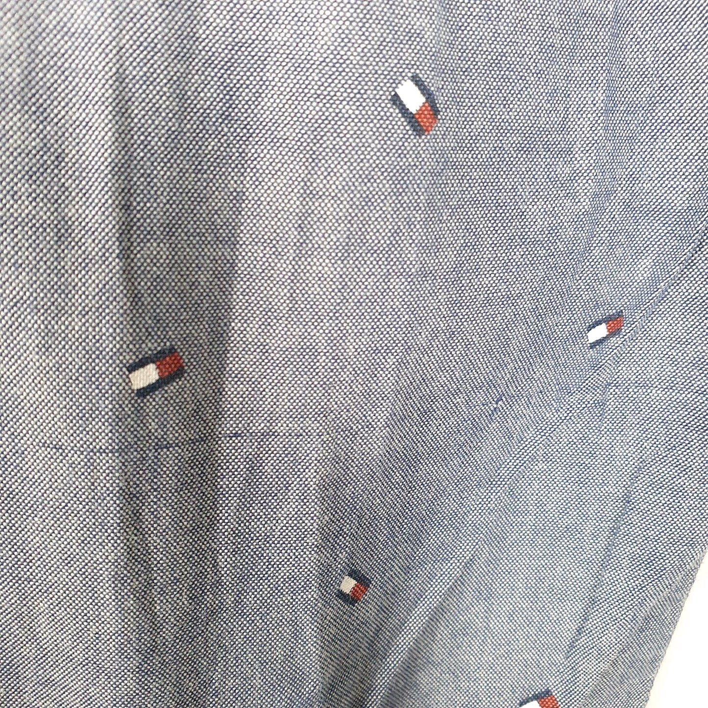 Mens Blue Tommy Hilfiger Long Sleeve Shirt