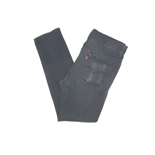 Levis 510 Skinny Fit Modern Big E Jeans W34 L30 Black