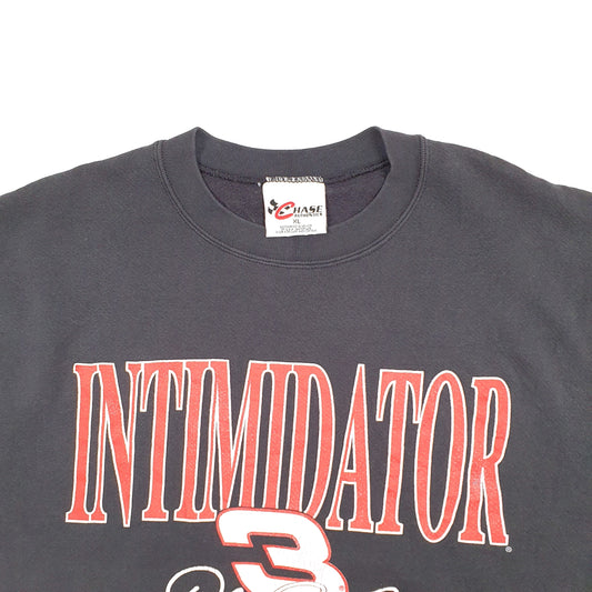 Mens Black Chase Authentics Nascar Racing USA Earnhardt Vintage Crewneck Jumper