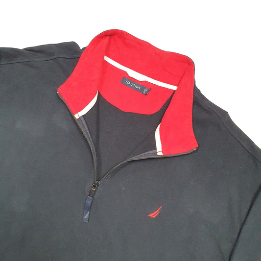 Nautica Quarter Zip Black