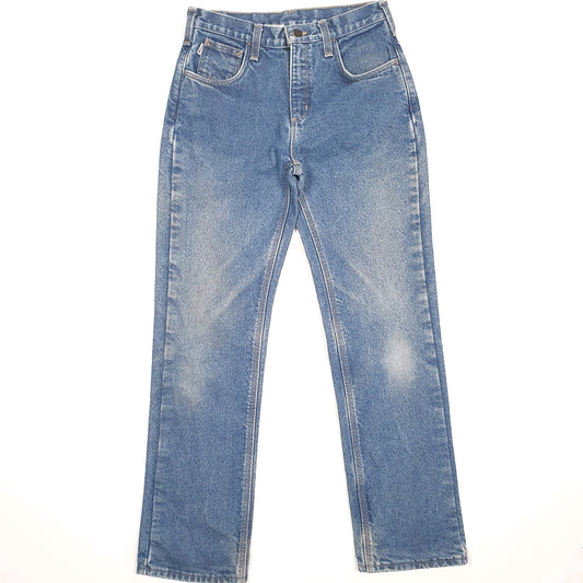 Carhartt Casual Regular Fit Lined Jeans W30 L32 Blue