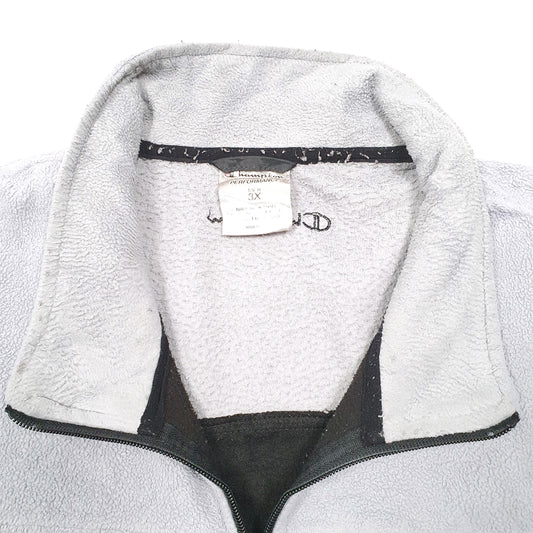 Mens Black Champion Full Zip Jumper