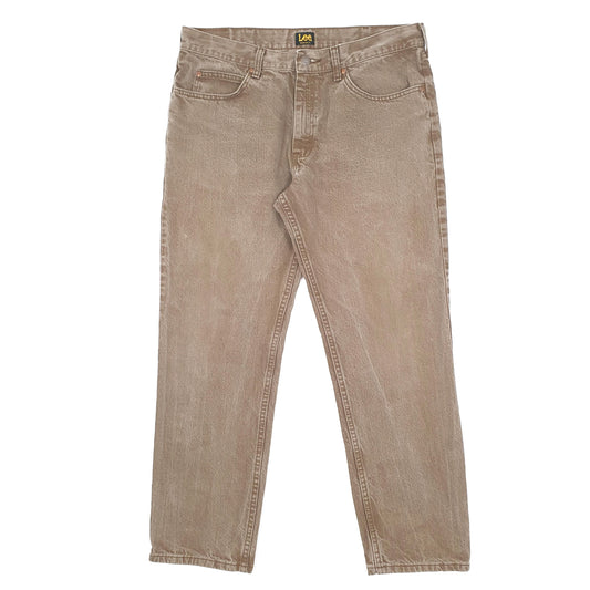 Lee Casual Regular Fit Jeans W36 L30 Brown