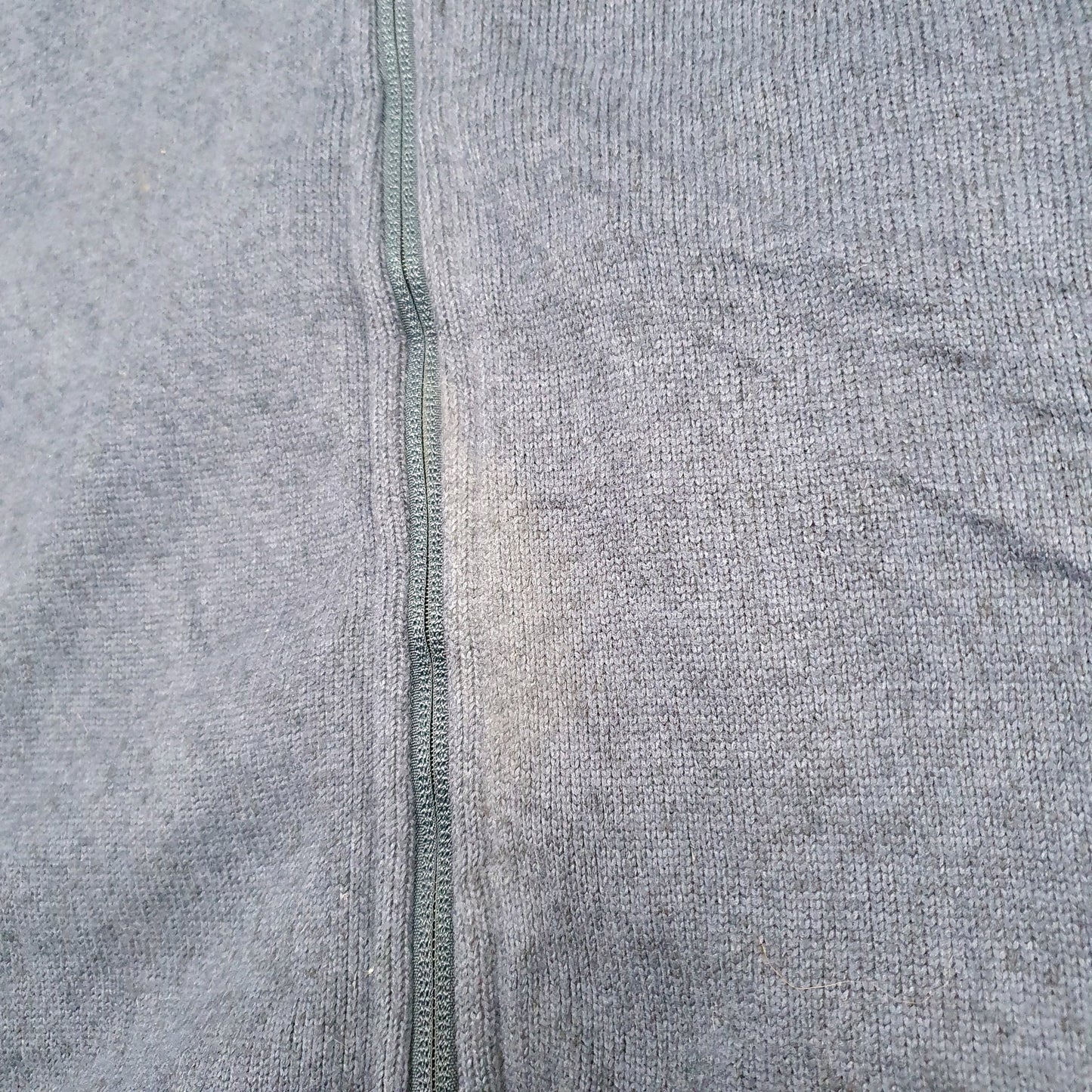 L.L.Bean Vintage Tall Full Zip Fleece M Navy