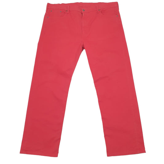 Levis 569 Loose Fit Jeans W42 L31 Red