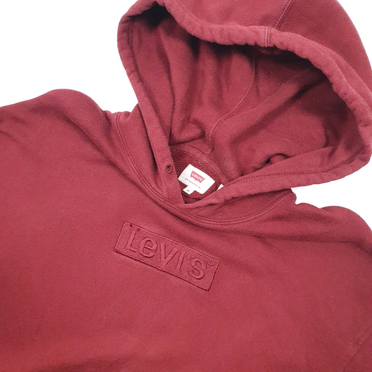 Levis Hoodie M Burgundy