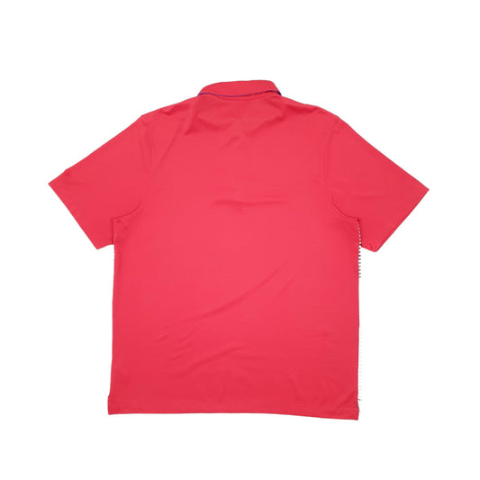 Champion Golf Short Sleeve Polyester Polo Shirt Red