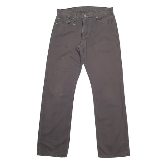 Levis 514 Straight Fit Jeans W34 L32 Grey