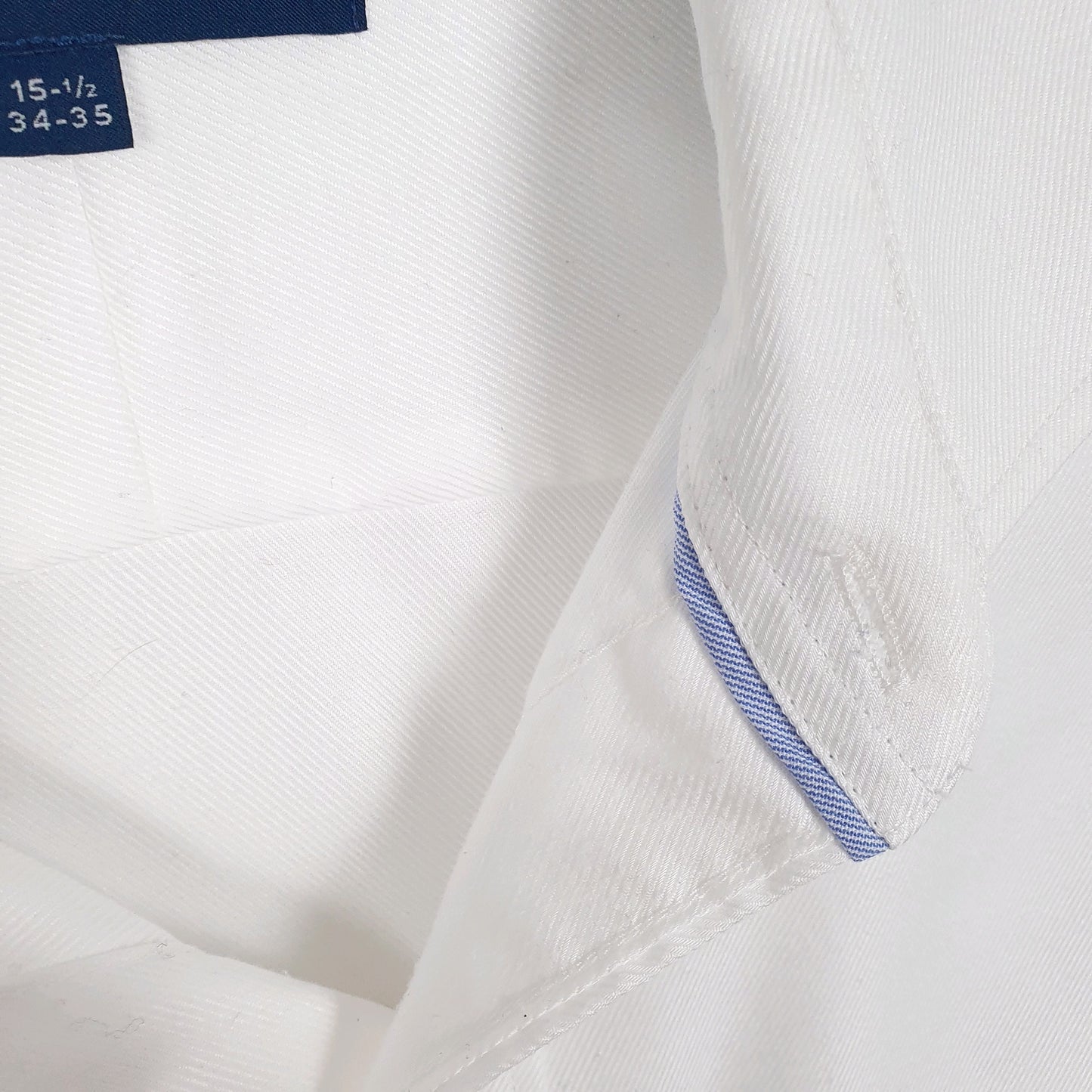 Mens White Tommy Hilfiger Long Sleeve Shirt