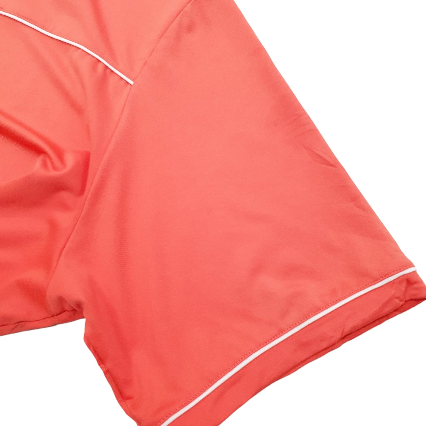 Adidas Short Sleeve Polyester Polo Shirt Pink