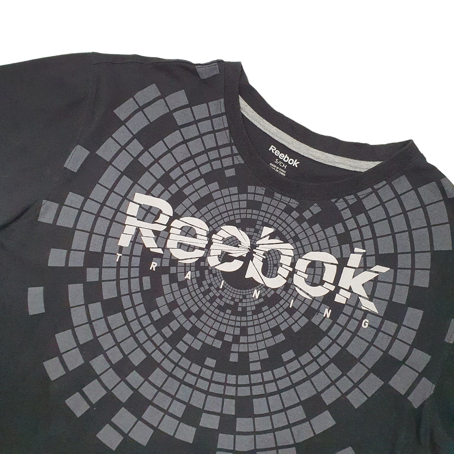 Reebok Short Sleeve T Shirt Black