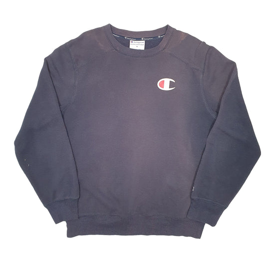 Mens Navy Champion Crewneck Jumper