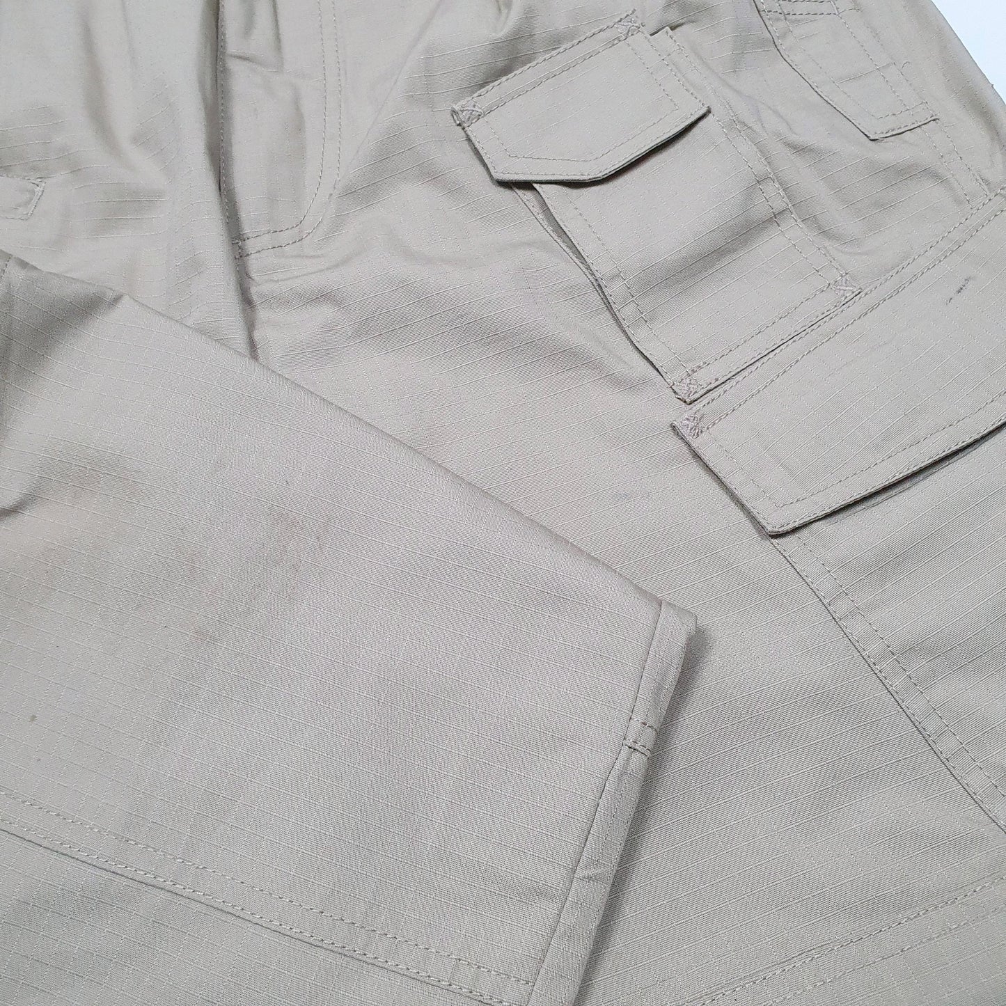 Mens Beige CQR Combat Pants Cargo Trousers