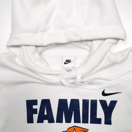 Mens White Nike Hoodie Jumper