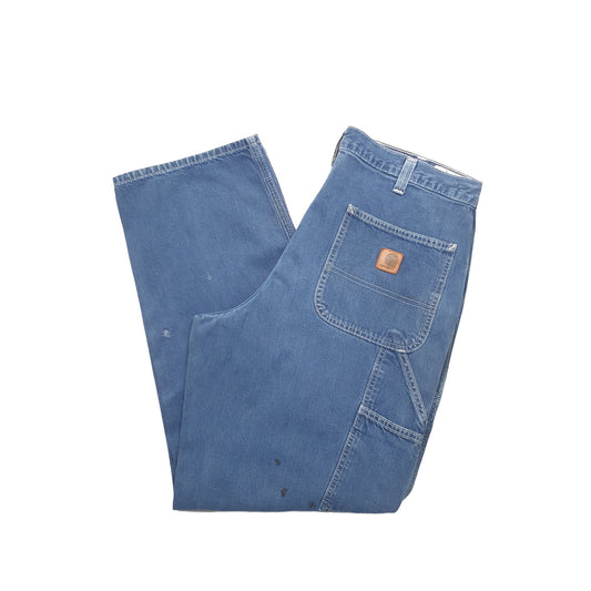 Carhartt Casual Loose Fit Jeans W33 L30 Blue