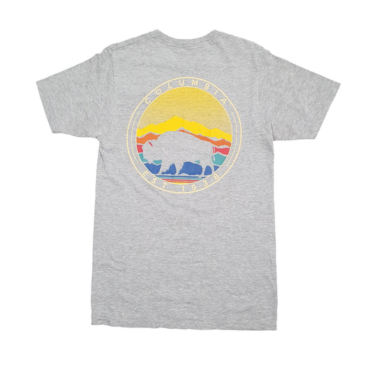 Mens Grey Columbia Sportswear Short Sleeve T Shirt