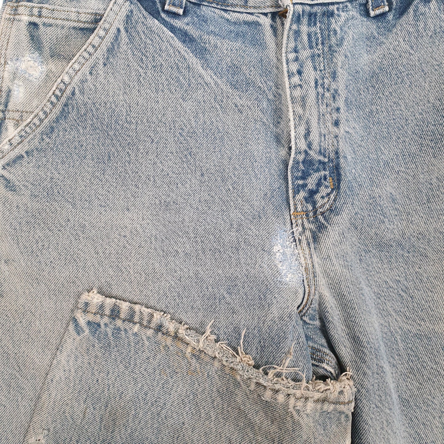 Carhartt Casual Loose Fit Carpenter Jeans W32 L29 Blue