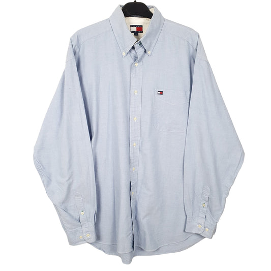 Blue Tommy Hilfiger Long Sleeve Shirt