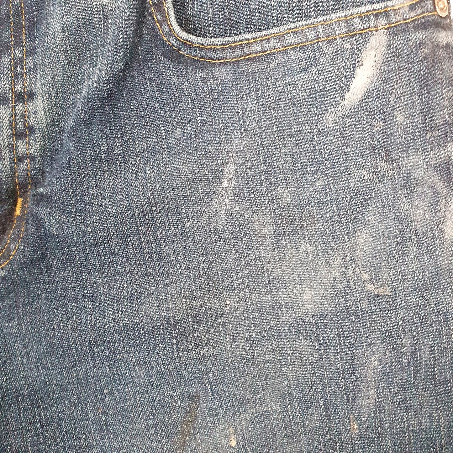 Carhartt Casual Bootcut Fit Relaxed Jeans W33 L32 Blue