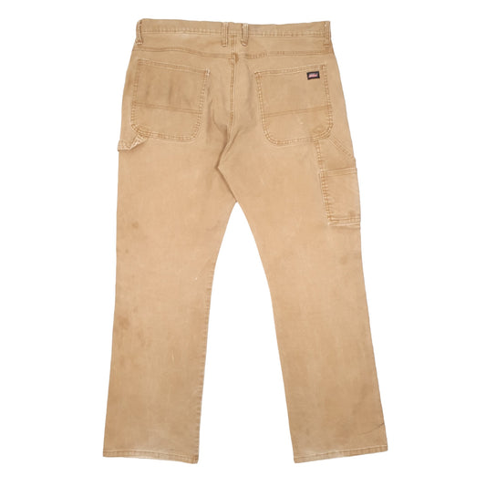 Mens Tan Dickies Carpenter Trousers