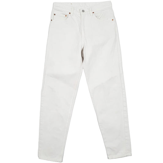 Levis 550 Relaxed Fit Vintage Jeans W30 L31 White
