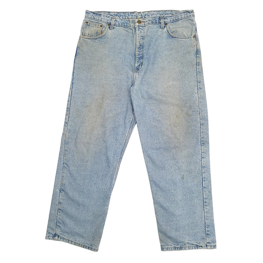 Mens Blue Carhartt Carpenter JeansW38 L30