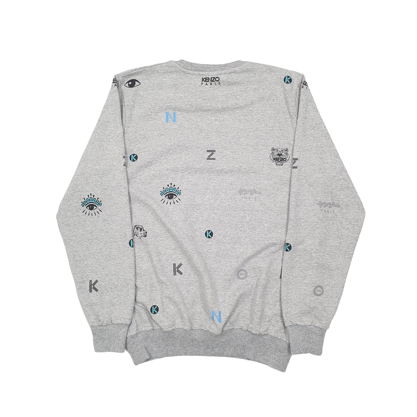 Kenzo Paris Crewneck S Grey