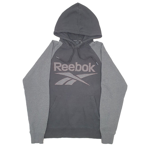 Reebok Spellout Hoodie S Black