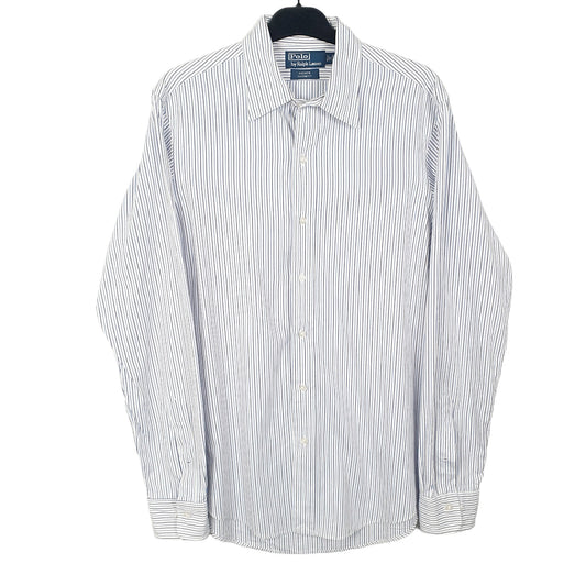 Mens White Ralph Lauren Long Sleeve Shirt