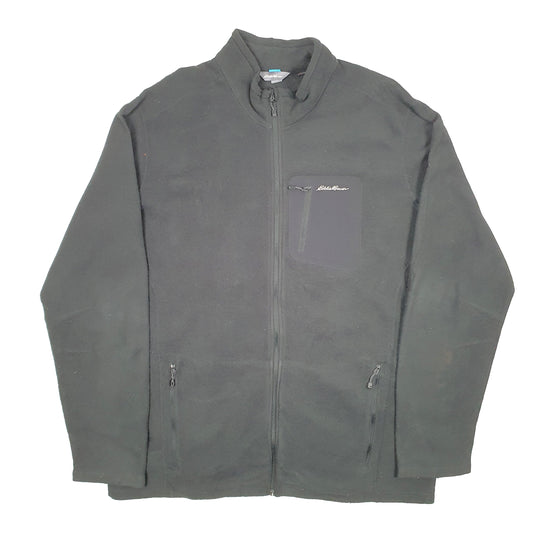 Eddie Bauer Quarter Zip Fleece XXL Black