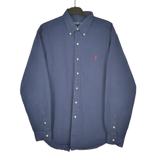 Ralph Lauren Long Sleeve Classic Fit Shirt Blue