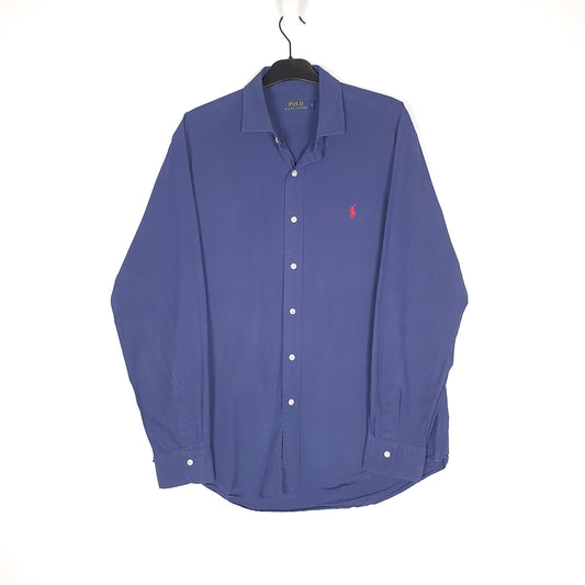 Polo Ralph Lauren Long Sleeve Regular Fit Shirt Navy