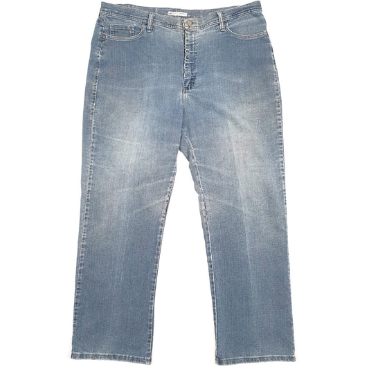 Lee Casual Straight Fit Jeans UK20 Blue